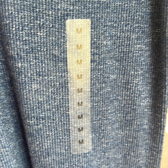 NWT Polo Ralph Lauren Blue Waffle knit maxi dress w/ suede elbow patches - Picture 6 of 6